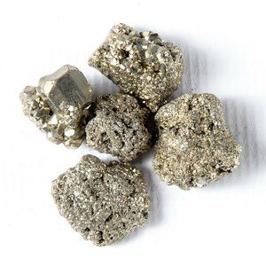 1/4 lb Iron Pyrite Fools Gold Chispa Crystals Gems